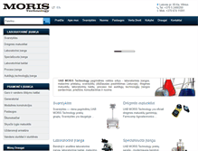 Tablet Screenshot of moris.lt